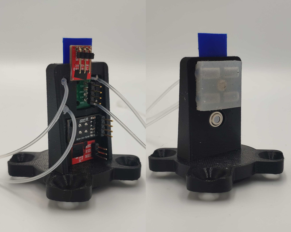 Multimodal food doneness sensor mounted on a robotic arm