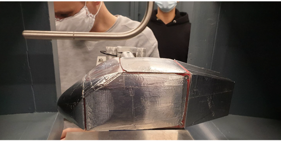 Biomimetic car aerodynamic prototype