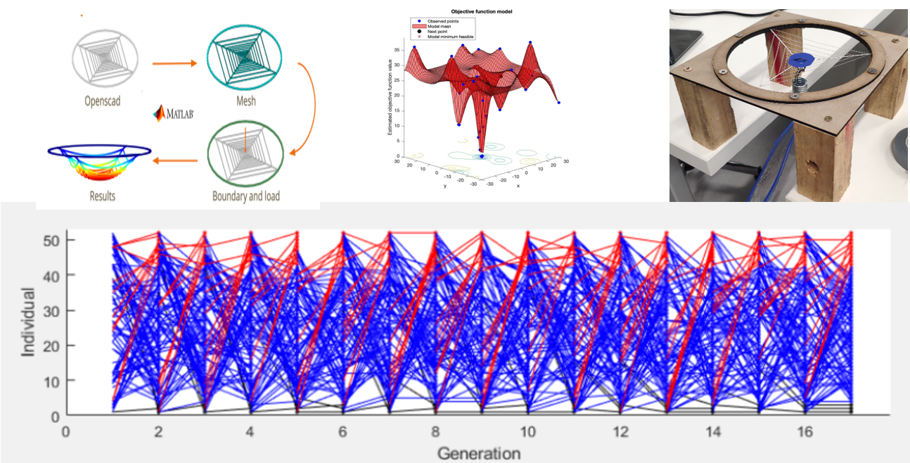 Spider web data plot